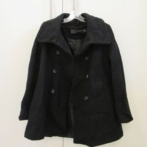 ZARA Black Cape Coat